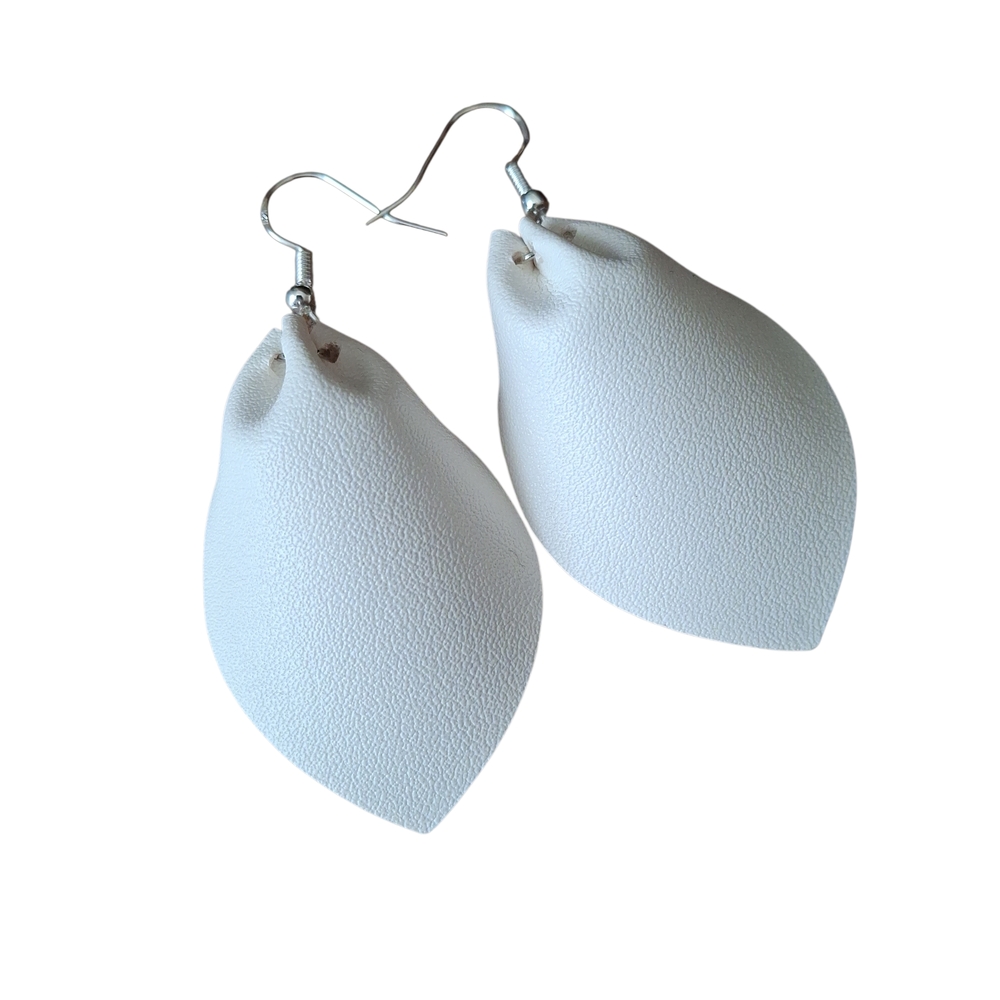 Elegant White Earrings